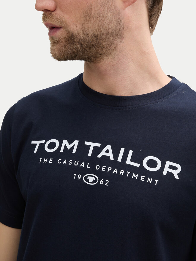 Tom Tailor Tom Tailor Póló 1045773 Sötétkék Regular Fit