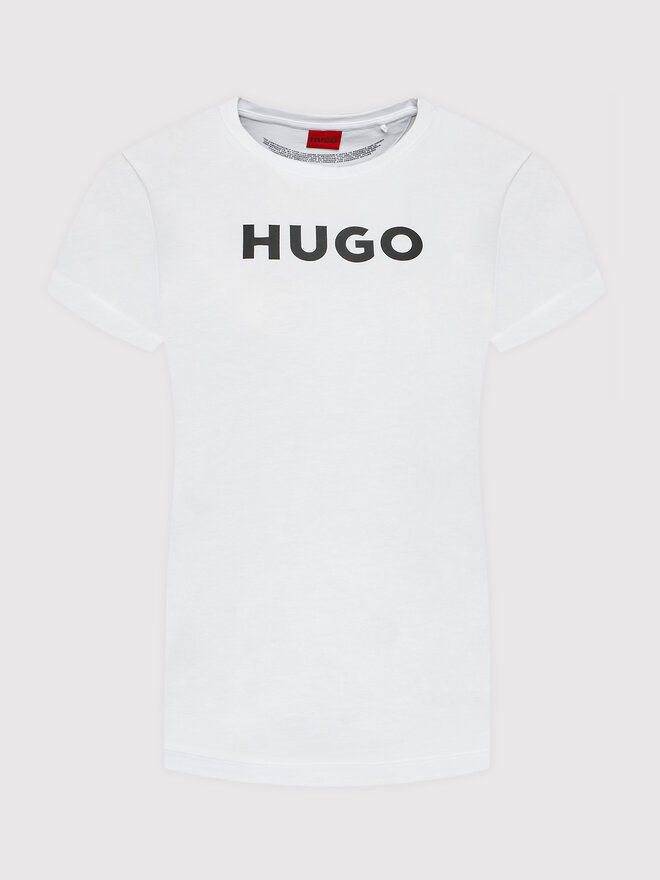 HUGO Hugo T-Shirt 50473813 Weiß Slim Fit
