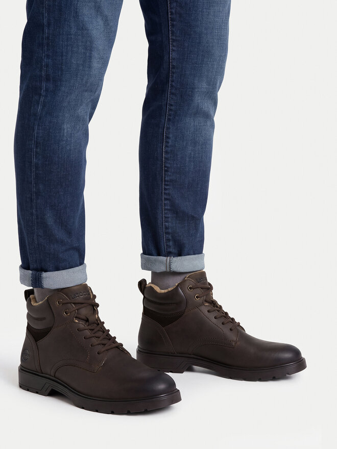 Lasocki Schnürschuhe Lasocki CEO-SOON-01 MI08 Dunkelbraun