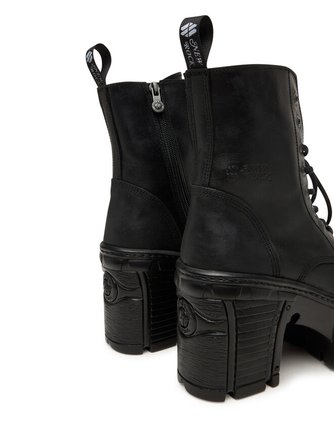 NEW ROCK Черевики NEW ROCK M-TM001-C2 Чорний