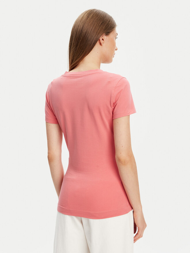 Guess Guess Marškinėliai W5YI05 J1314 Rožinė Regular Fit