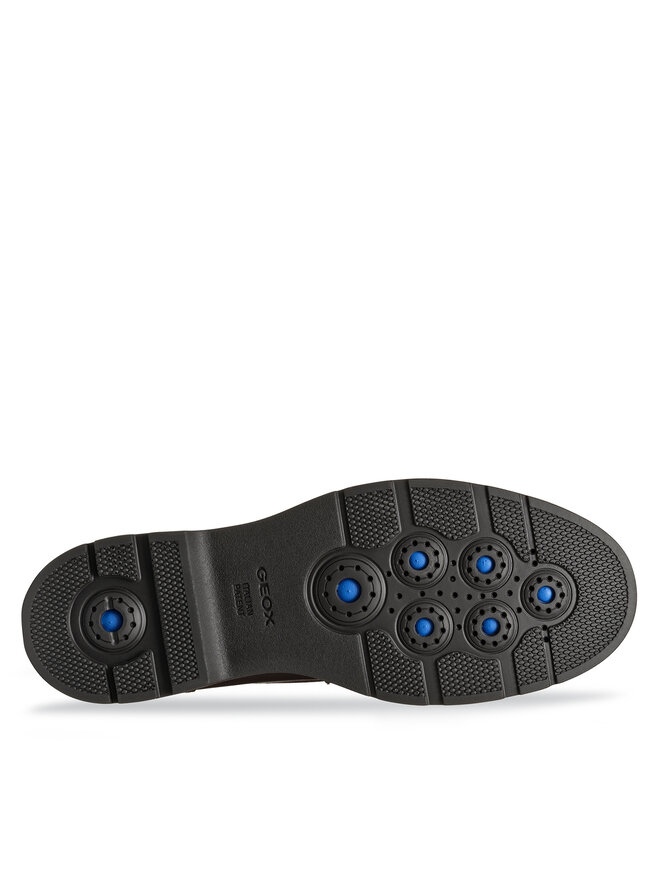 Geox Мокасини Geox U Spherica Ec1 U36D1A 00046 C6010 Кафяв