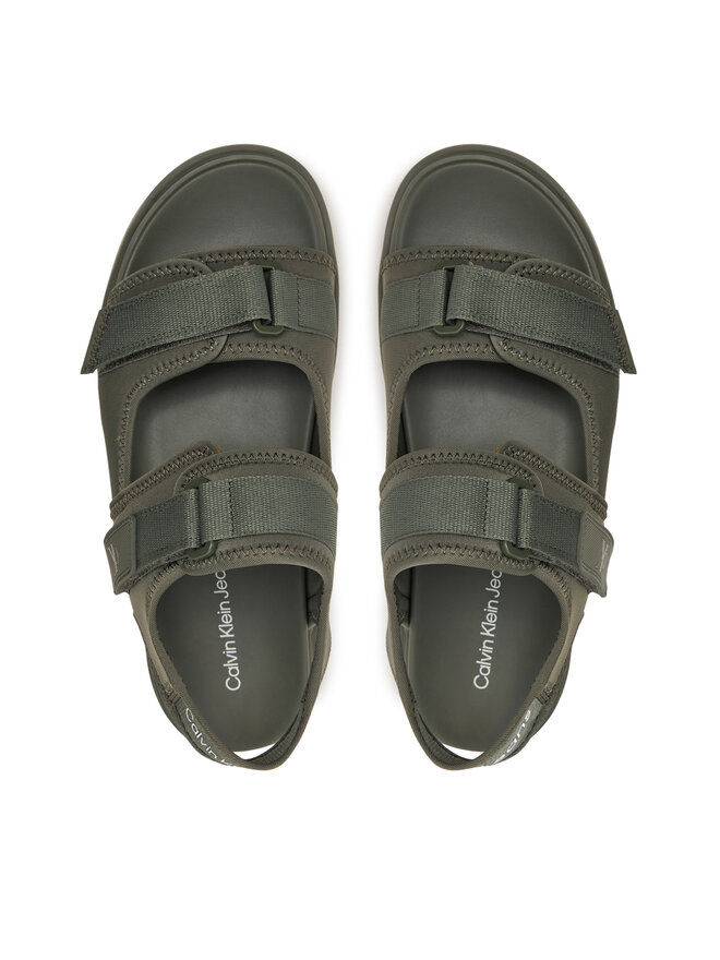 Sandalen Calvin Klein Jeans Sandal Velcro Np In Mr YM0YM00940 Grün 