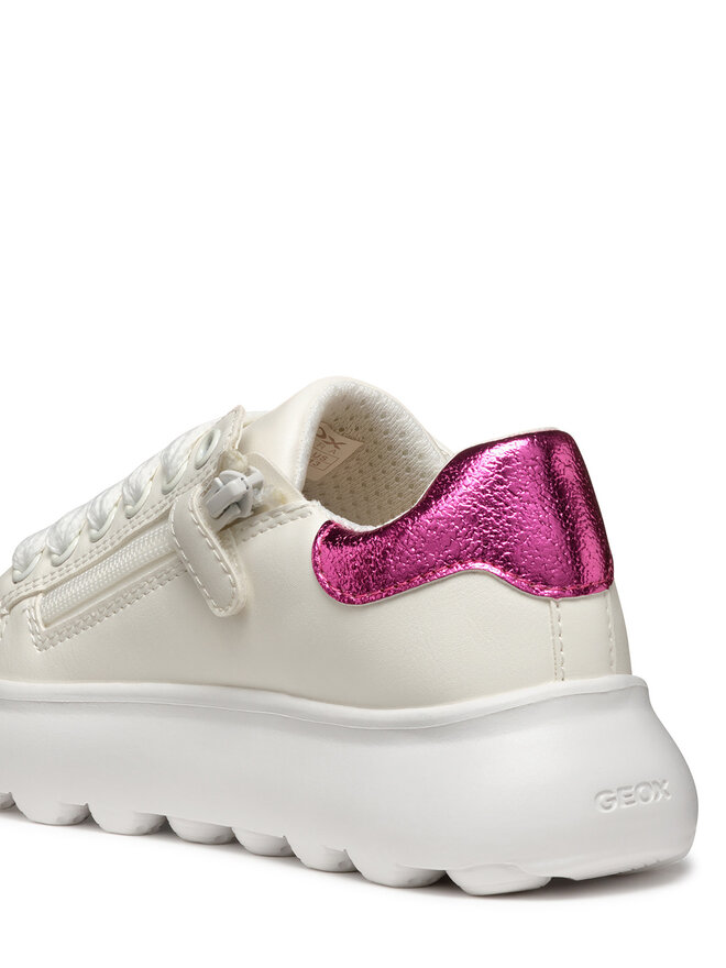 Geox Sneakersy Geox J Puffypop J55MRA 000BC C0563 S Bílá