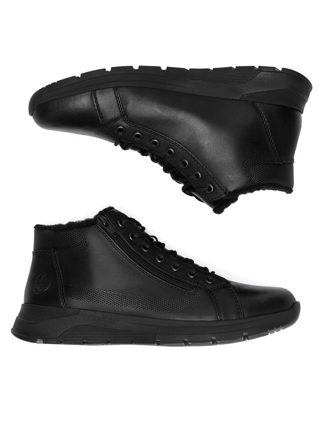Rieker Μποτίνια Rieker 39604-00 Μαύρο