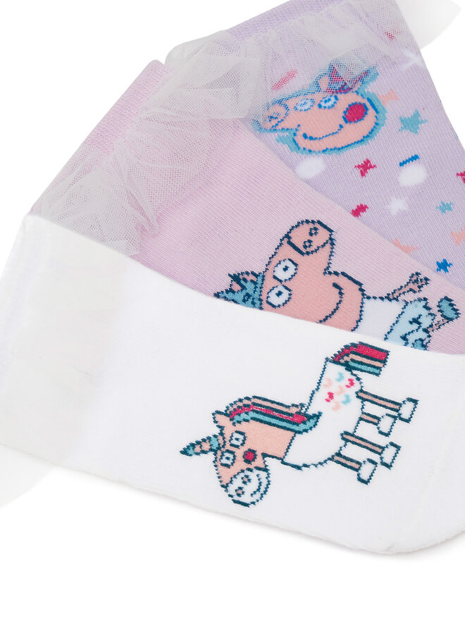 Peppa Pig Zoknik Peppa Pig ACCCS-SS25-205PP(3-PACK) Fehér