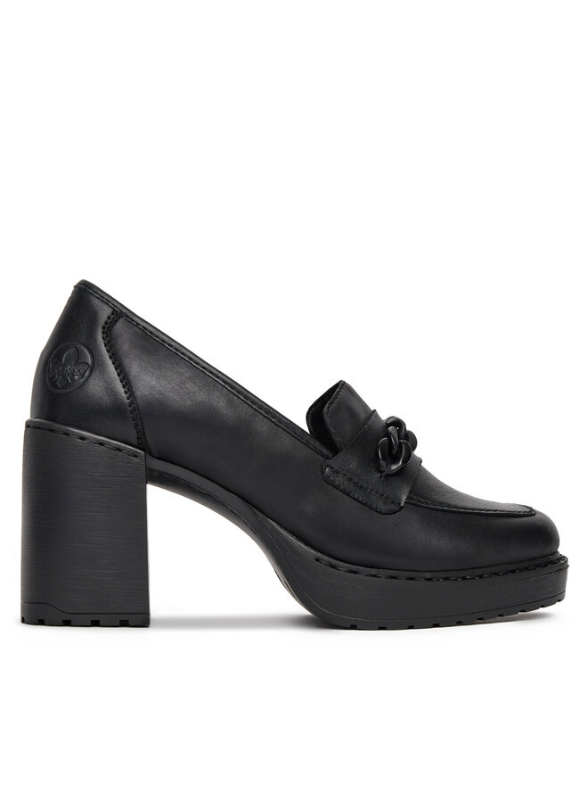 Rieker Pantofi Rieker Y4150-01 Negru