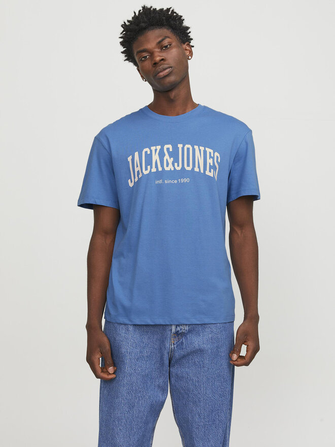 Jack&Jones Jack&Jones Футболка Josh 12236514 Голубий Relaxed Fit