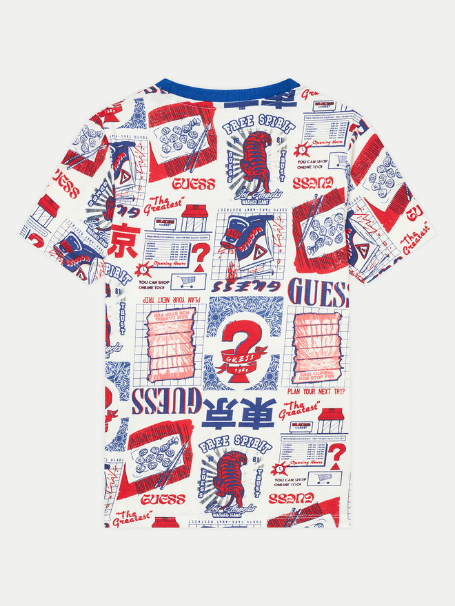 Guess Guess Marškinėliai L4YI04 K8HM3 Spalvota Regular Fit