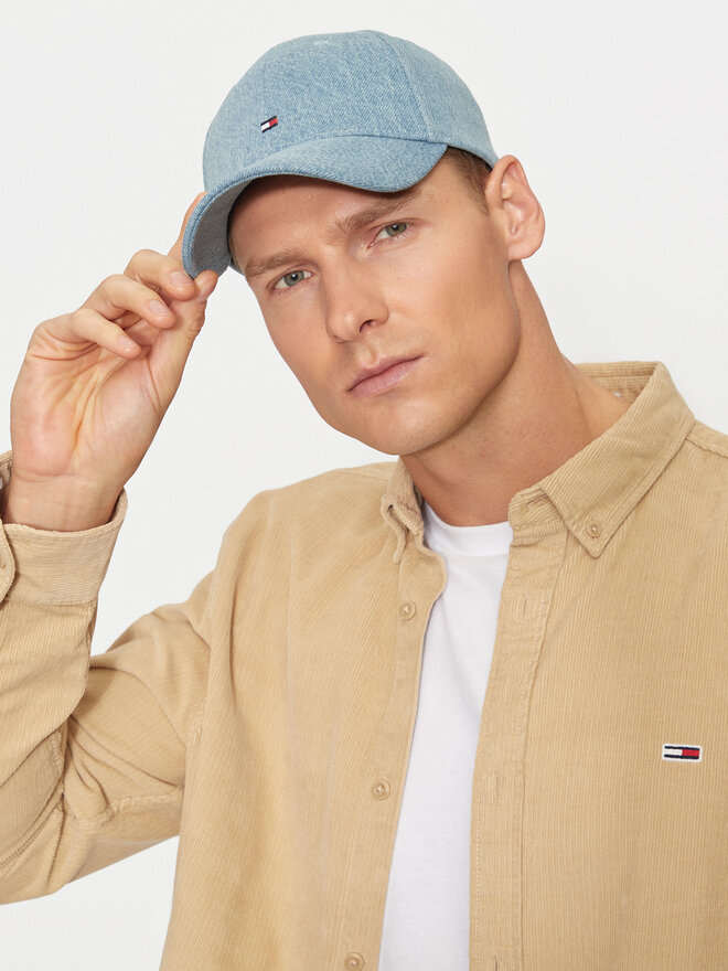 Tommy Hilfiger Czapka z daszkiem Tommy Hilfiger AU0AU01964 Niebieski