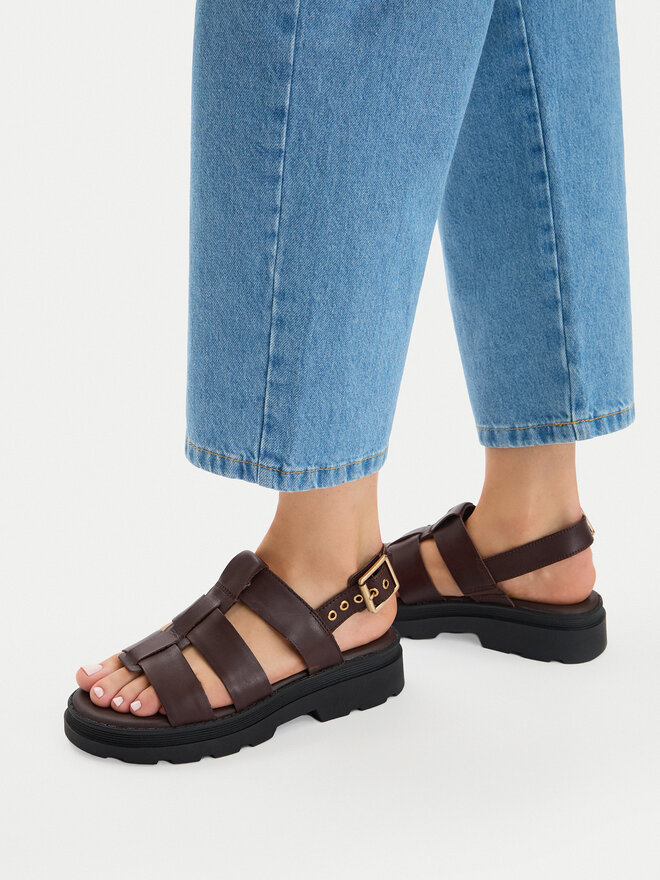 Clarks Босоніжки Clarks Orinoco3 Strap 26186095 Коричневий