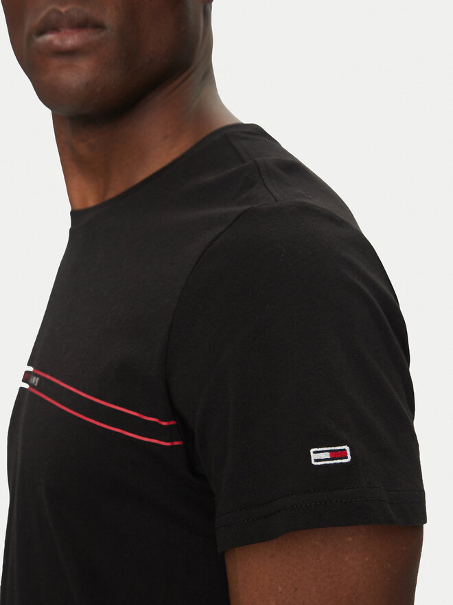 Tommy Jeans Tommy Jeans Set 2 majice Entry Graphic DM0DM21902 Šarena Slim Fit