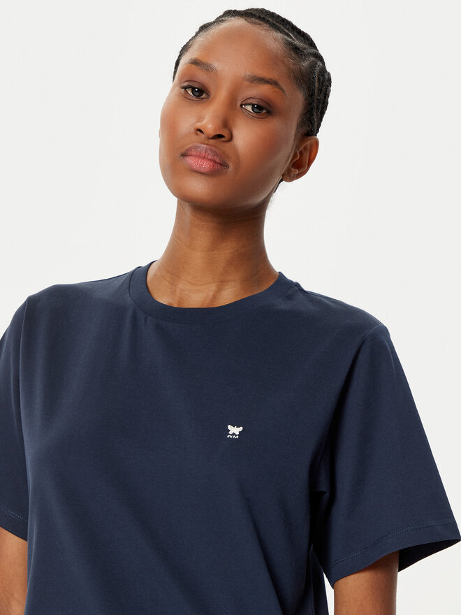 Weekend Max Mara Weekend Max Mara Marškinėliai Satrapo 2515971031 Tamsiai mėlyna Regular Fit