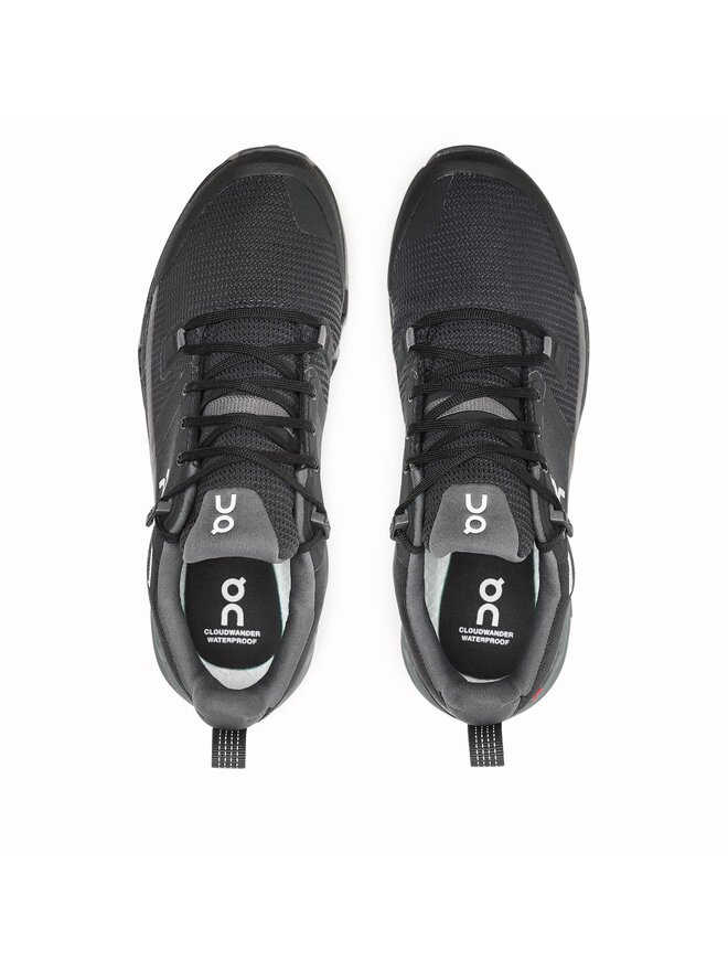 On Scarpe da trekking On Cloudwander Waterproof 73.98602 Nero