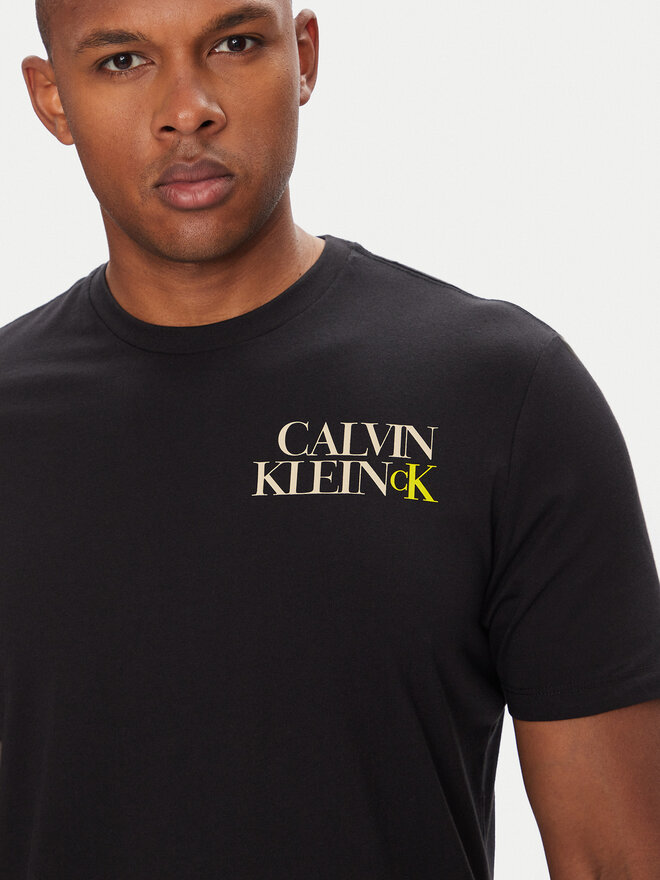 Calvin Klein Jeans Calvin Klein Jeans T-Shirt LV04RC844G Μαύρο Regular Fit