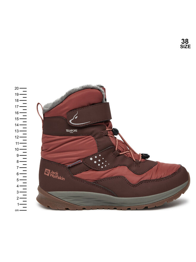 Jack Wolfskin Škornji za sneg Jack Wolfskin Polar Bear-G Texapore High Vc K A62143 Rjava