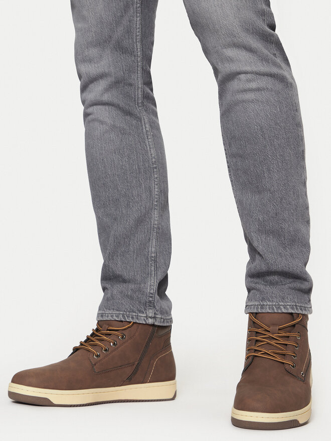 Lee Cooper Gležnjarji Lee Cooper PRWZ0002S Rjava