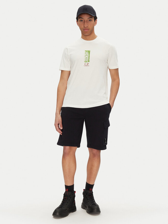 C.P. Company C.P. Company Camiseta 18CMTS310A005431G Blanco Regular Fit