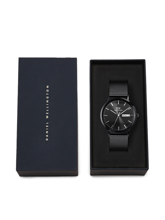 Daniel Wellington Ρολόι Daniel Wellington Classic Day Display 40 DW00100831 Μαύρο