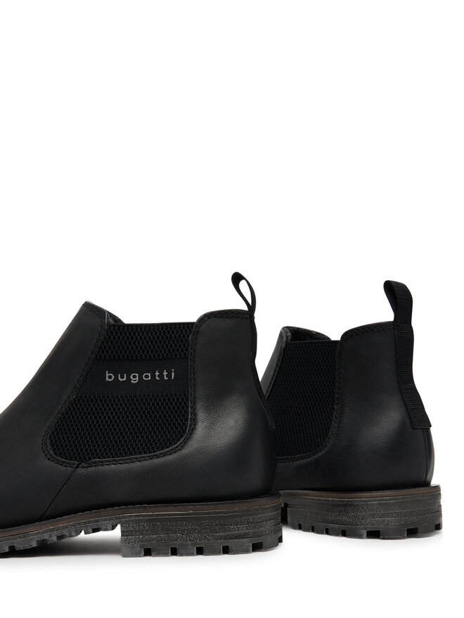 Bugatti Gležnjarji Chelsea Bugatti 311-AOB31-3200 Črna