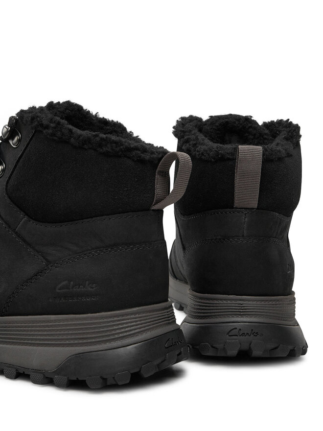 Clarks Μποτίνια Clarks Atl Trek Up Wp 26178660 Μαύρο