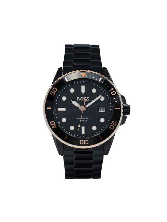 BOSS Часовник Boss Ace 1514013 Черен
