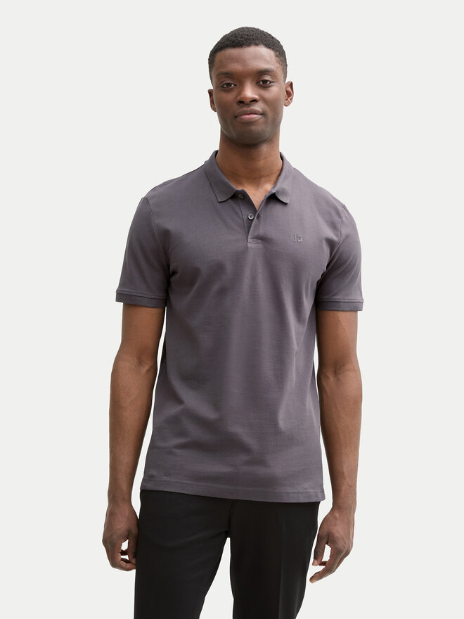 Tom Tailor Denim Tom Tailor Denim Pólóing 1045587 Szürke Regular Fit