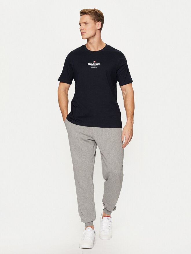 Tommy Hilfiger Tommy Hilfiger Póló MW0MW38980 Sötétkék Regular Fit