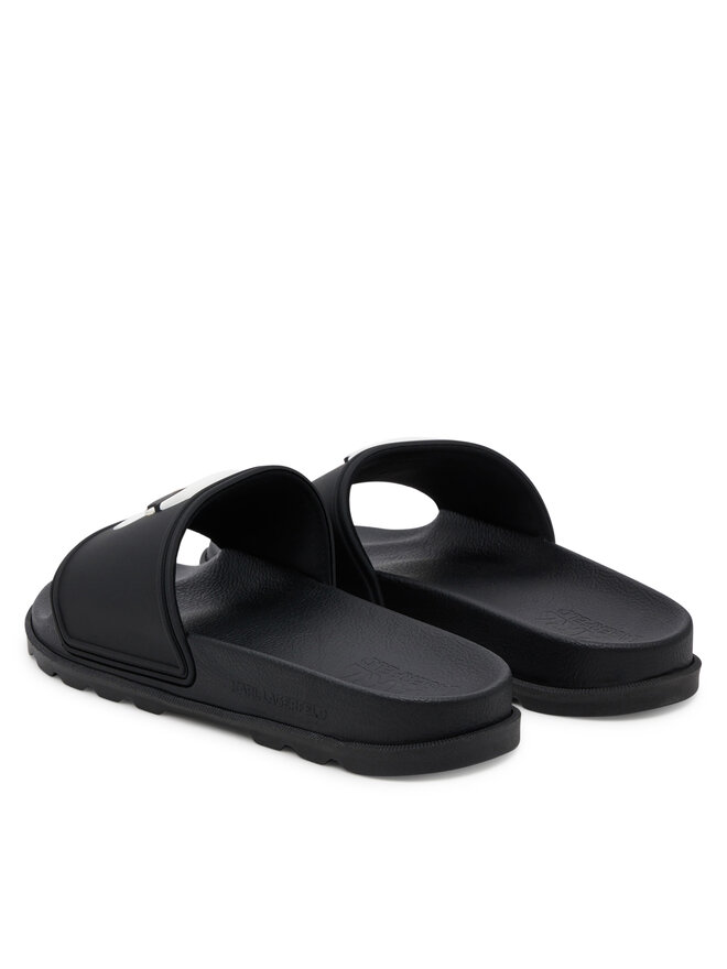 KARL LAGERFELD Şlapi KARL LAGERFELD Kondo Tred KL70905 Negru