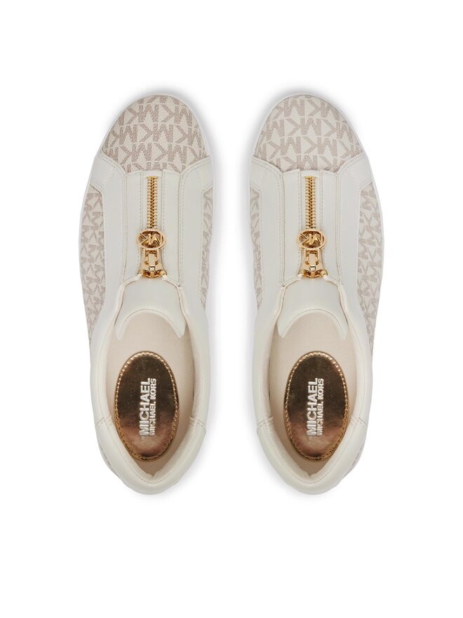 MICHAEL Michael Kors Sneakers MICHAEL Michael Kors Keaton Zip Slip On 43R4KTFP2B Écru