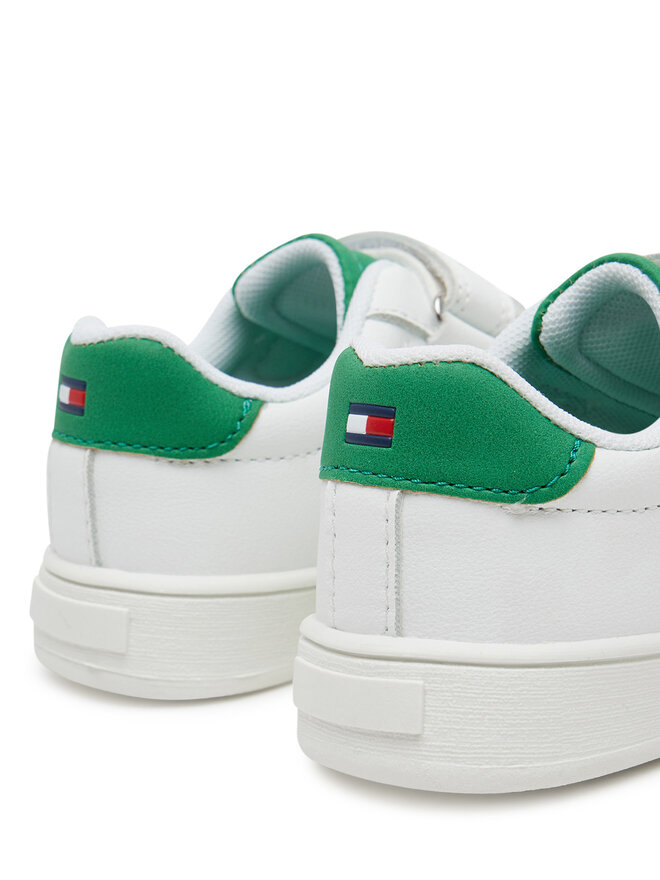Tommy Hilfiger Sneakers Tommy Hilfiger Low Cut Velcro Sneaker T1X9-33836-1355 M Weiß