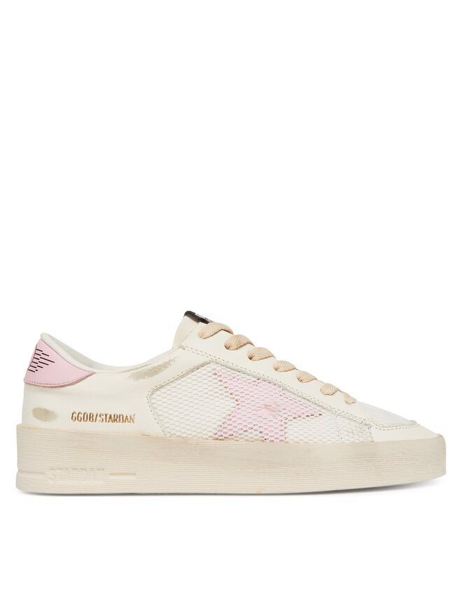 GOLDEN GOOSE Sneakersy GOLDEN GOOSE Stardan Under Net Star GWF00370.F004736.11547 Écru