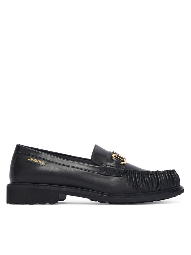 LOVE MOSCHINO Мокасини LOVE MOSCHINO JA10063G1PIA0000 Чорний