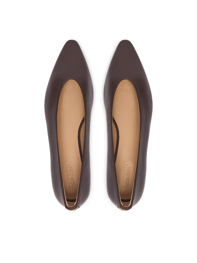 LAUREN RALPH LAUREN Ballerinas LAUREN RALPH LAUREN Audri 802P18411005 Dunkelbraun
