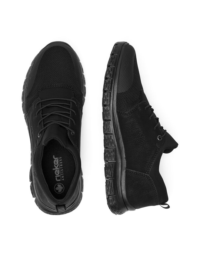 Rieker Sneakersy Rieker B6650-00 Čierna
