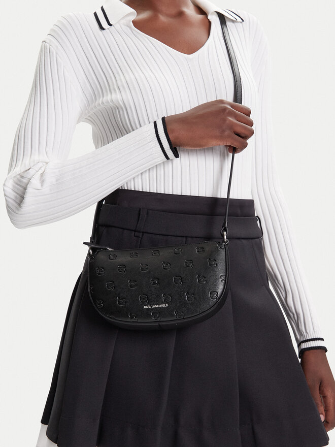 KARL LAGERFELD Handtasche KARL LAGERFELD A3W32090 Schwarz