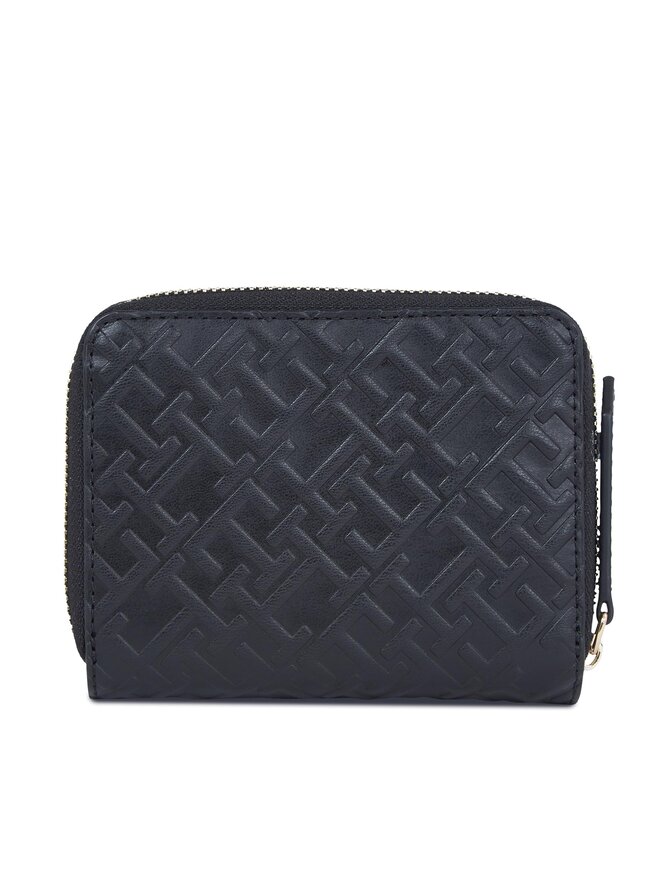 Tommy Hilfiger Mazs sieviešu maks Tommy Hilfiger Th Refined Med Za Mono AW0AW15755 Melns