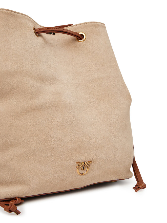 PINKO Kabelka PINKO Secchiello Classic PE 25 PLTT 104305 A2CC Béžová