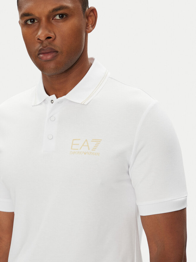 EA7 Emporio Armani EA7 Emporio Armani Poloshirt 7M000300 AF13739 U0002 Weiß Slim Fit