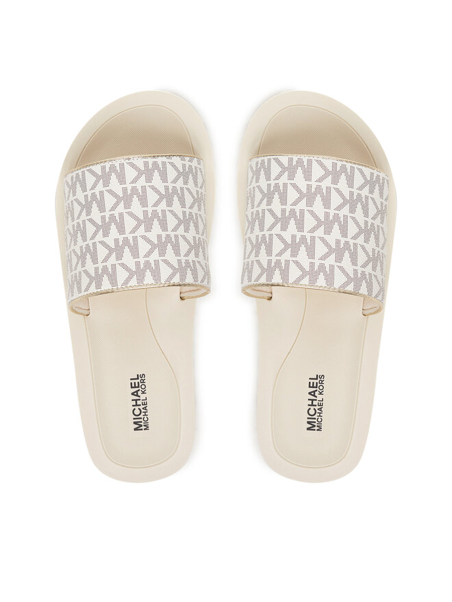 MICHAEL Michael Kors Pantoletten MICHAEL Michael Kors Teagan Merrick 2 MK03823256 Weiß