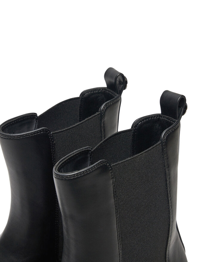TWINSET Kotníková obuv s elastickým prvkem TWINSET 242TGT152 Černá