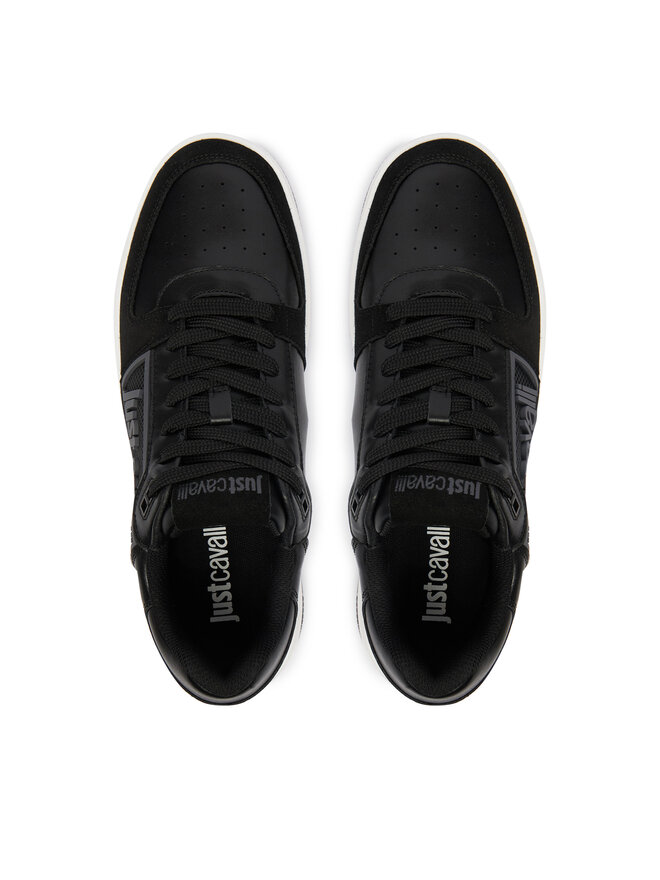 Just Cavalli Sneakers Just Cavalli 80QA3SM1 ZPC09 Schwarz