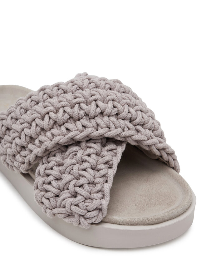Inuikii Šľapky Inuikii Woven Stones 70104-105 202 Sivá