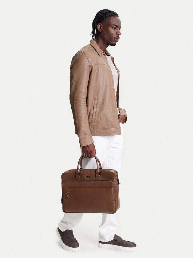 Guess Torba za prenosnik Guess HMBOCA P5338 Rjava