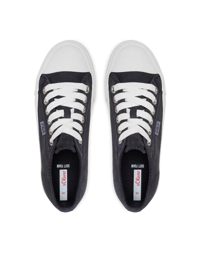 s.Oliver Sneakers aus Stoff s.Oliver 5-23673-28 Dunkelblau