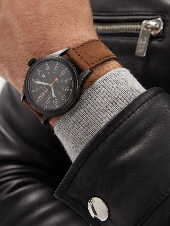 Годинник Timex Expedition TW4B12500 Коричневий | evzuttya.com.ua