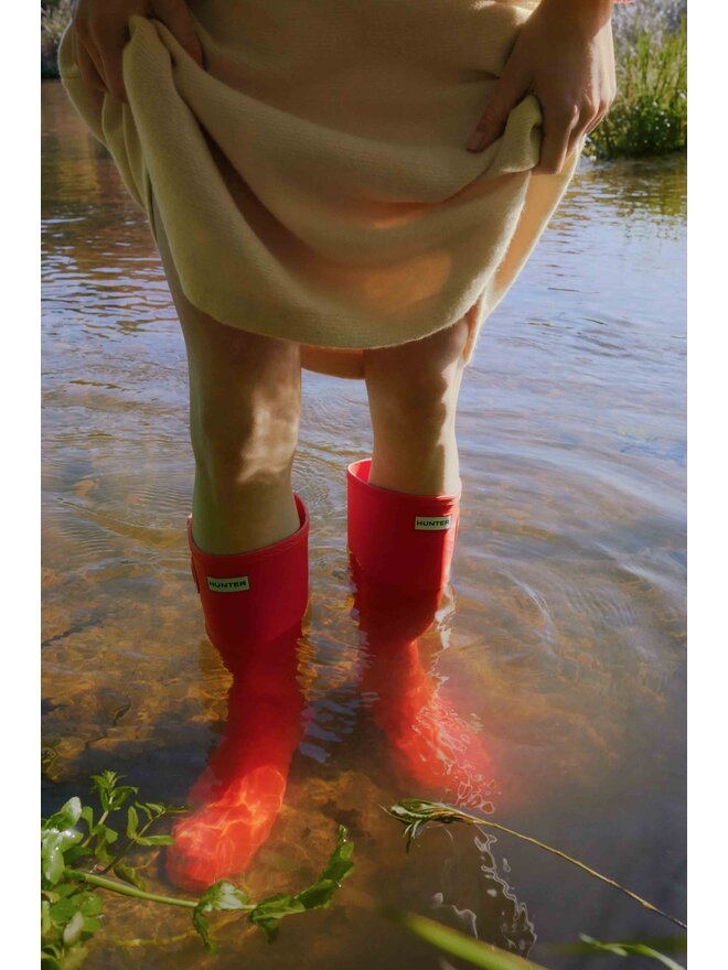 Hunter Cizme de cauciuc Hunter HFW-006 Roșu