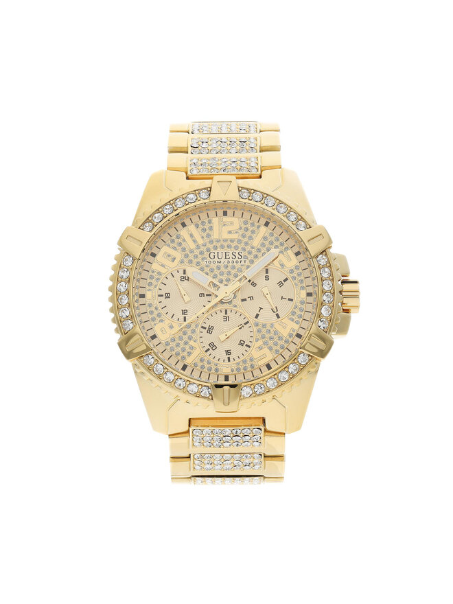 Guess Zegarek Guess Frontier W0799G2 Złoty