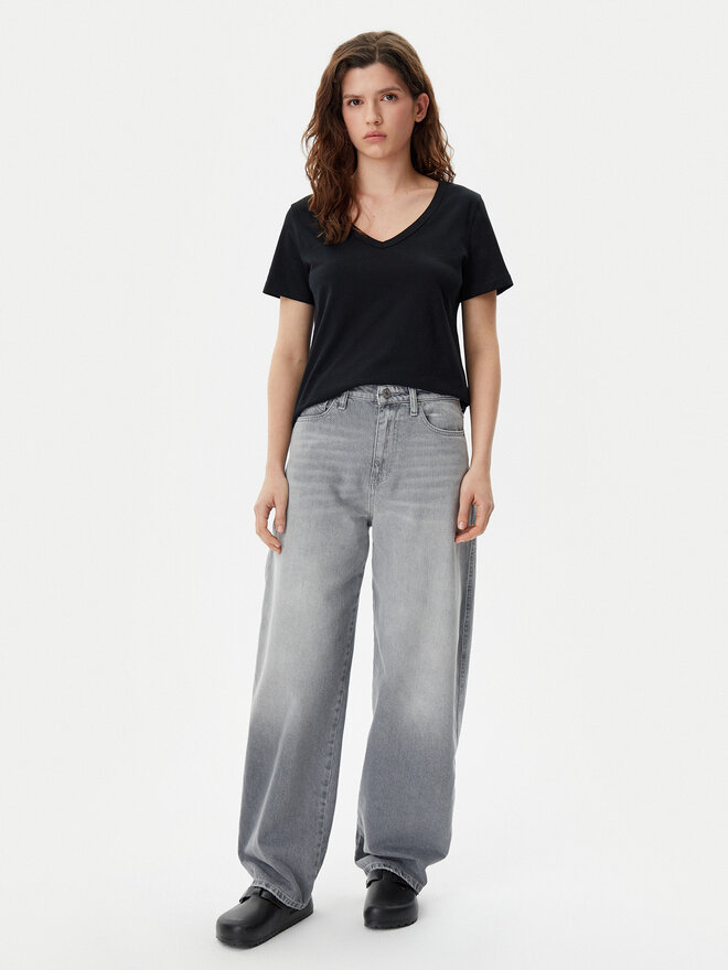 Gap Gap T-Shirt 740140-03 Μαύρο Regular Fit