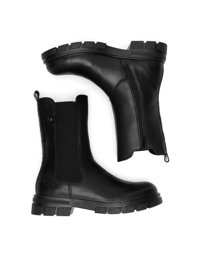 Rieker Μποτάκια Rieker Z9180-01 Μαύρο